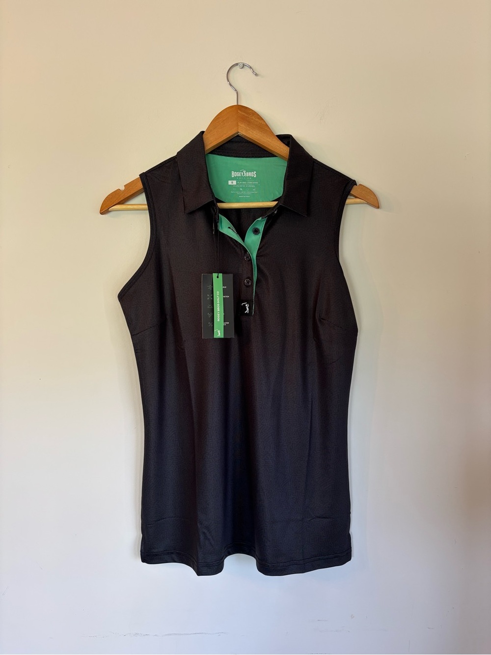 Bogey Bros Women -  2 Sleeveless Golf Polo Tops - NWT (Retail: $97 +HST each)